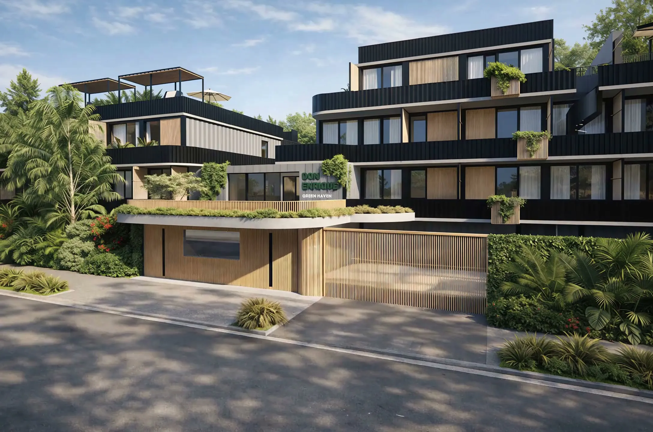 Render exterior de Don Enrique 2